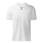 Men's Summer Short Sleeve V-Neck Lace-Up T-Shirt - Waffle Textured Casual Top